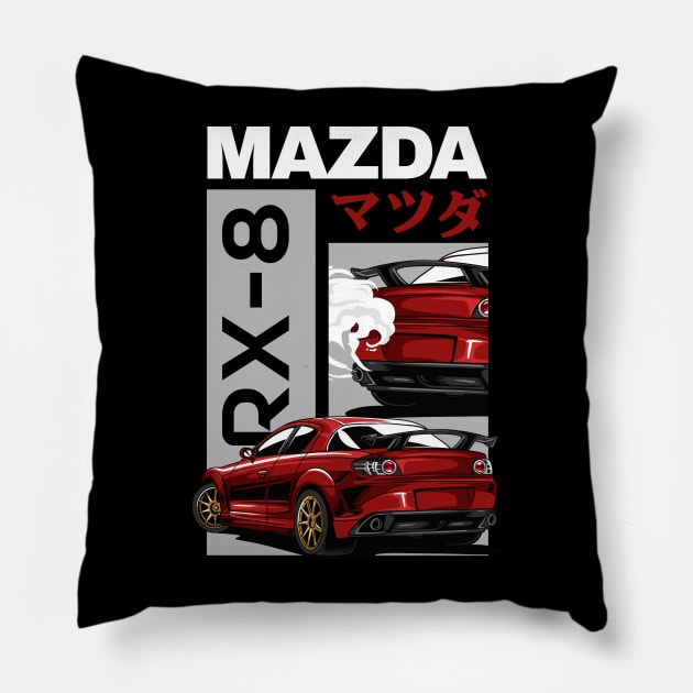 RX-8 Passion Pillow by Harrisaputra