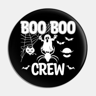 Boo Boo Crew Nurse Shirts Halloween Nurse Shirts for Women Pin