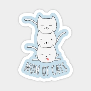 MOM OF CATS Magnet