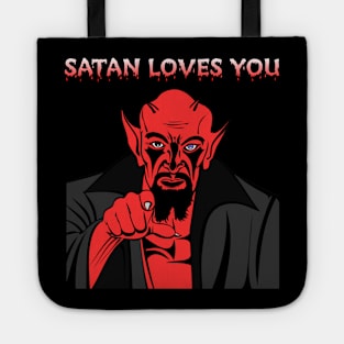 Satan Loves You Tote