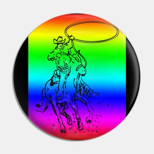 Western Era - Cowboy on Horseback 12 Pin