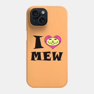 I HEART Cat - SUNNY YELLOW KITTY Phone Case