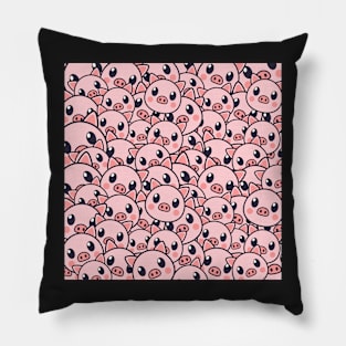 Pig Pattern - Vegan Pillow