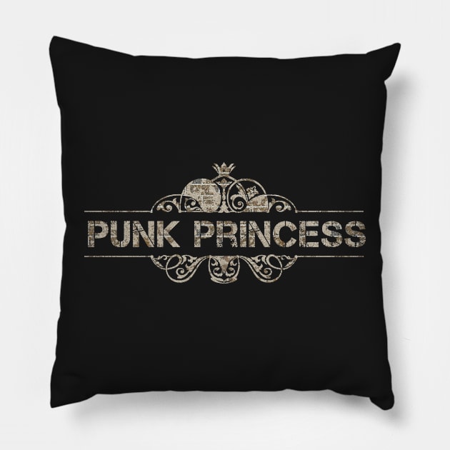 Punk Princess Pillow by LaurenPatrick