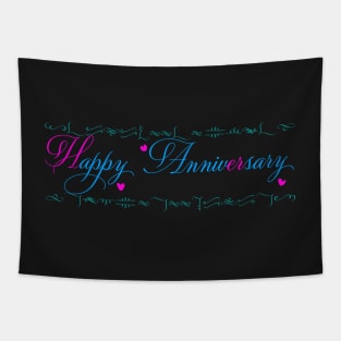 Happy Anniversary Tapestry