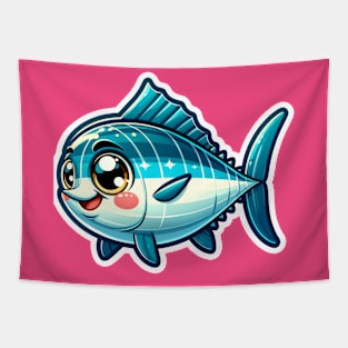 Kawaii Tuna Tapestry