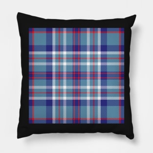 Illinois State Tartan Pillow