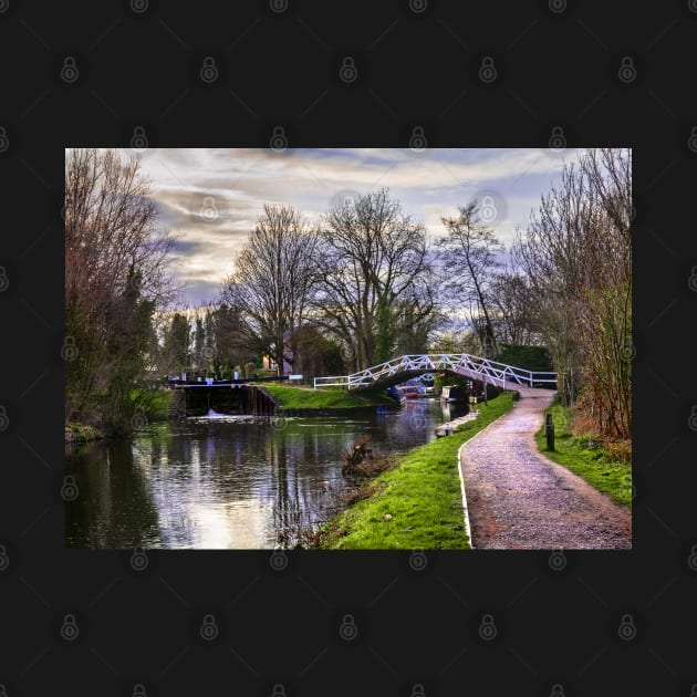 Footbridge By The Lock by IanWL