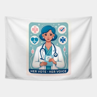 Her Vote, Her Voice - Medical Professional Women's Election Tapestry