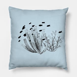 Captivating Coral Pillow