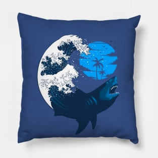 The Shark Wave Pillow