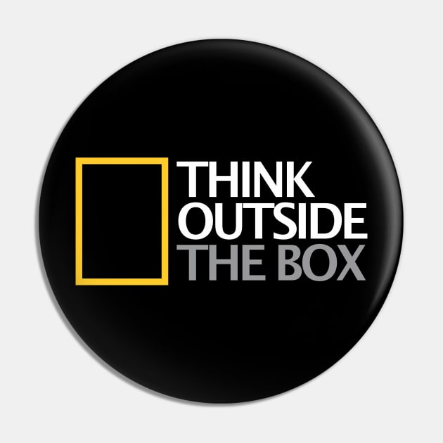 Think Outside The Box Pin by Diskarteh