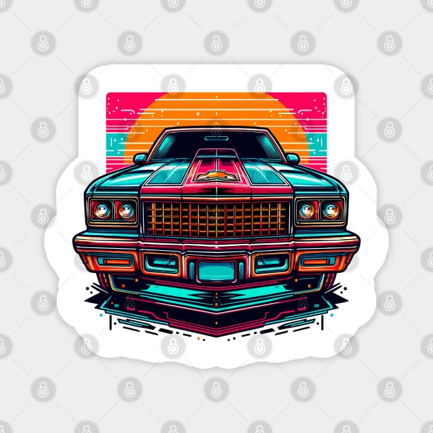 Chevy Caprice Magnet by Vehicles-Art