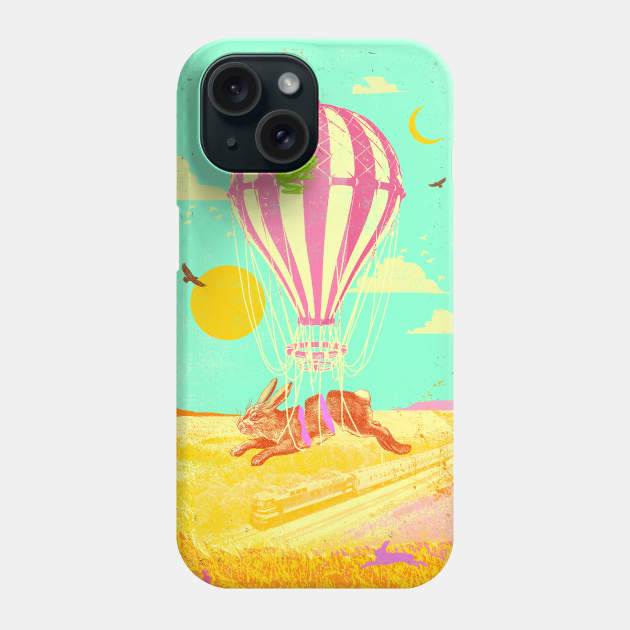 RABBIT BALLOON Phone Case by Showdeer