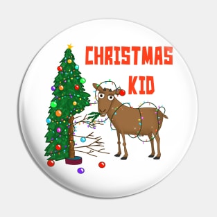 The Christmas Kid Pin