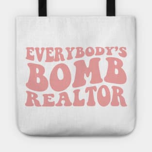 Everybody's Bomb Realtor Retro Design Tote