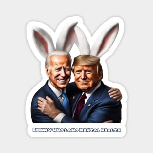 Biden Trump Hug Magnet