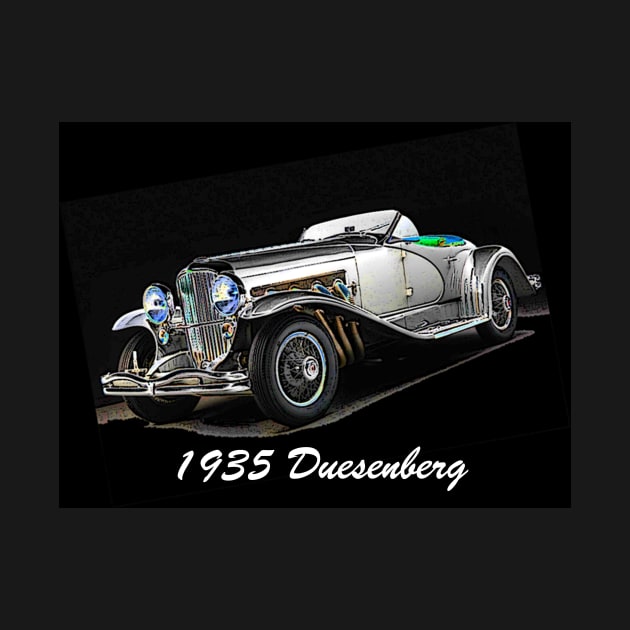 1935 Duesenberg Roadster Car by CarloVaro