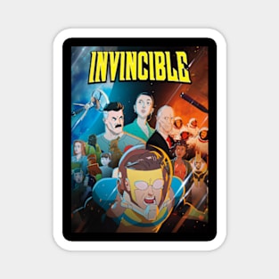 invincible poster Magnet