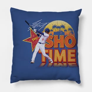 Shohei Ohtani Los Angeles D Sho Time Sign Pillow