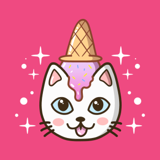 Ice cream Cat T-Shirt