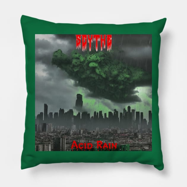 Acid Rain by Scythe Pillow by Diebythescythe