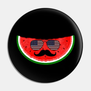 American Watermelon Pin