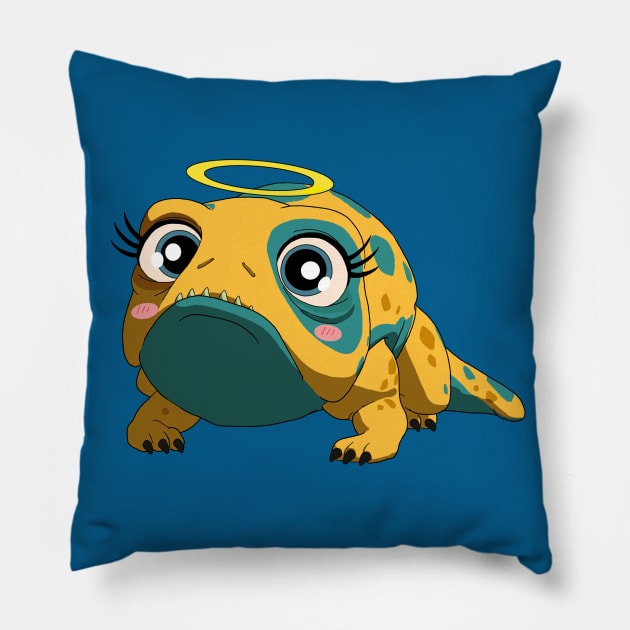 Bait The Precious Bean Pillow by garciajey