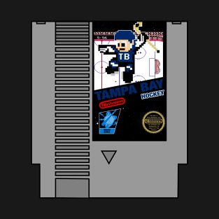 Tampa Bay Hockey 8 bit cartridge design T-Shirt