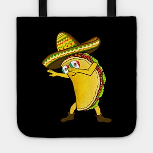 Tacos dabbing tacos lover Mexican food Tote