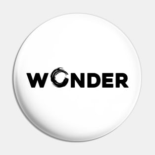 Wonder logo Pin