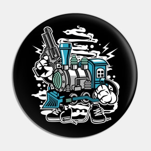 Train locomotive Pin