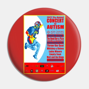 2022 15th Annual Concert for Autism Lead-Up at The Hood Pin