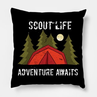 Scout Life - Adventure Awaits Pillow