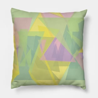 Superposition of Three Colors Pillow