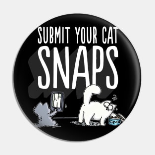 Simons Cat Submit Your Cat Snaps Pin