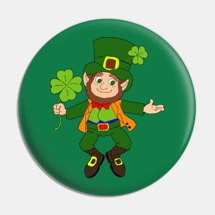 Leprechaun I'm a wee bit Irish gift Idea  st patricks day Pin