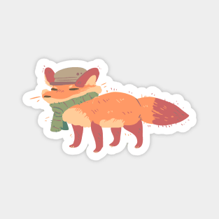 Dapper Fox Magnet