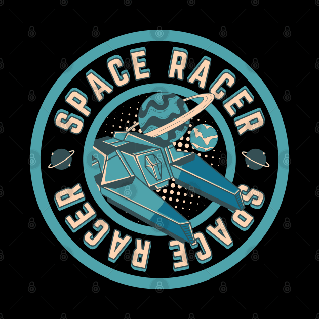Retro Space Race by Indieteesandmerch