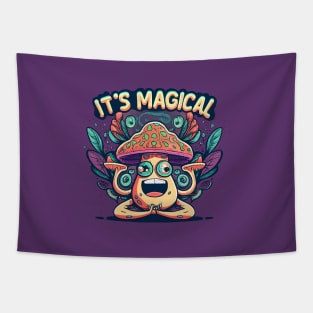 magic mushroom Tapestry