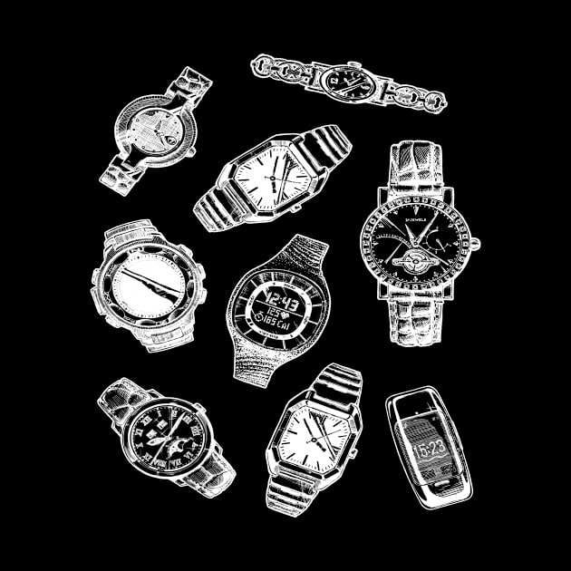 Wristwatches Luxury Watches Clocks Clock by MooonTees