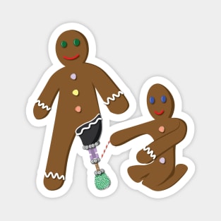 Gingerbread Prosthetics Magnet