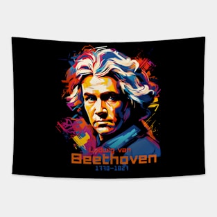 Pop Culture Beethoven Tapestry