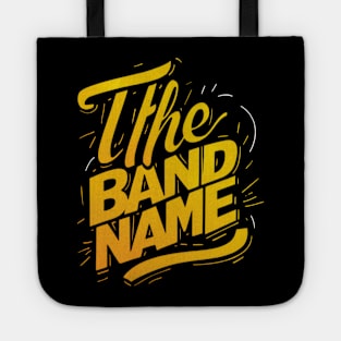 The Band Name AJR Gradient colors Tote