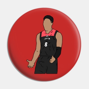 Rui Hachimura Japan Pin