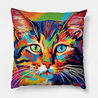 fauvism cat art les fauves Pillow