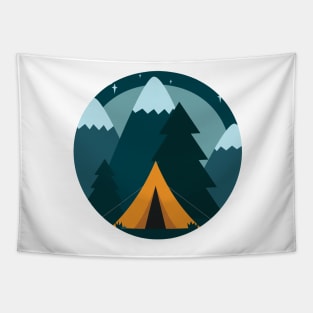 Go Camping Tapestry