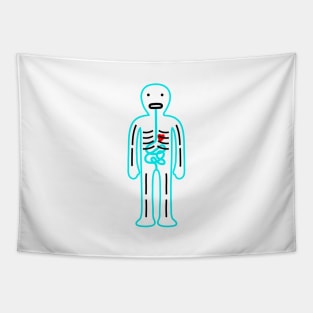 Airport X-Ray Tapestry