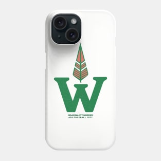 Defunct Oklahoma City Warriors AFA Football 1977 Phone Case