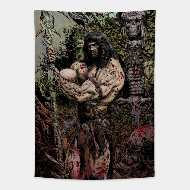 Conan the Barbarian Tapestry by sharpy